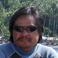 Picture of diver Herry Setiabudi