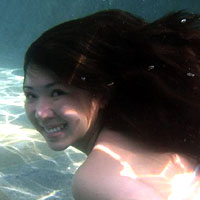 Photo of a dive trip coordinator Cecilia Yuda
