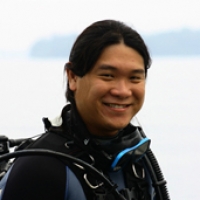 Picture of diver Teguh Tirtaputra