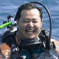 Picture of diver Arthur Kwaria