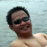 Picture of diver Monty Sorongan